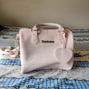 JUICY COUTURE Satchel in Powder Blush